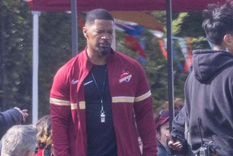 Una nueva internación de Jamie Foxx complica la agenda de filmación de Back in Action, su estado de salud es incierto. Foto: Backgrid