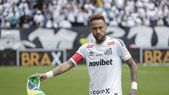 Neymar, el gran ausente en Santos para el nuevo cruce con San Lorenzo.