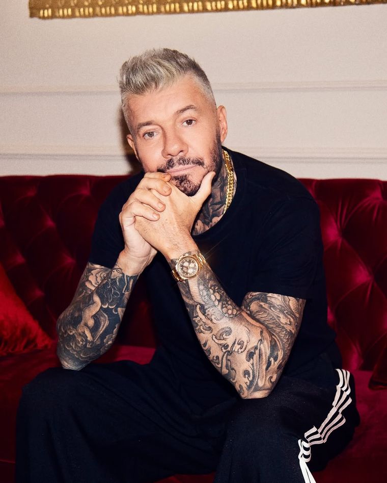 Tinelli, atravesando sus 66 años. Tinelli, atravesando sus 66 años.