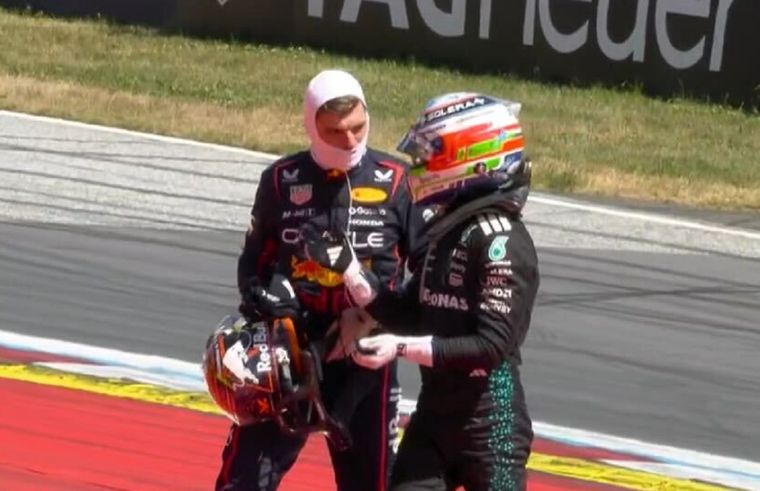 Contra los pronósticos, la reacción de Max Verstappen fue bastante calmada Contra los pronósticos, la reacción de Max Verstappen fue bastante calmada