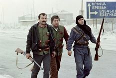 Las tensiones entre armenios y azeríes se agravaron a fines de los 80, en el marco de la desintegración de la Unión Soviética Foto: GETTY IMAGES Las tensiones entre armenios y azeríes se agravaron a fines de los 80, en el marco de la desintegración de la Unión Soviética Foto: GETTY IMAGES