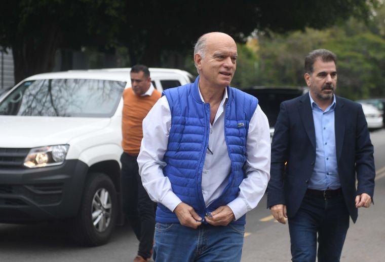 Néstor Grindetti suma kilómetros de cara a las PASO. Foto: Telam
