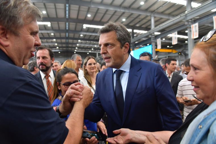 Foto: Twitter Sergio Massa