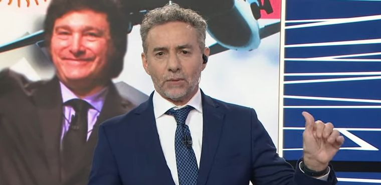 Luis Majul cuestionó la marcha federal prevista para el sábado 1 de febrero. Foto: Captura La Nación+.