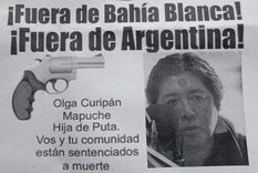 El panfleto que, según varios medios bahienses, sorprendió a los vecinos del barrio San Cayetano El panfleto que, según varios medios bahienses, sorprendió a los vecinos del barrio San Cayetano