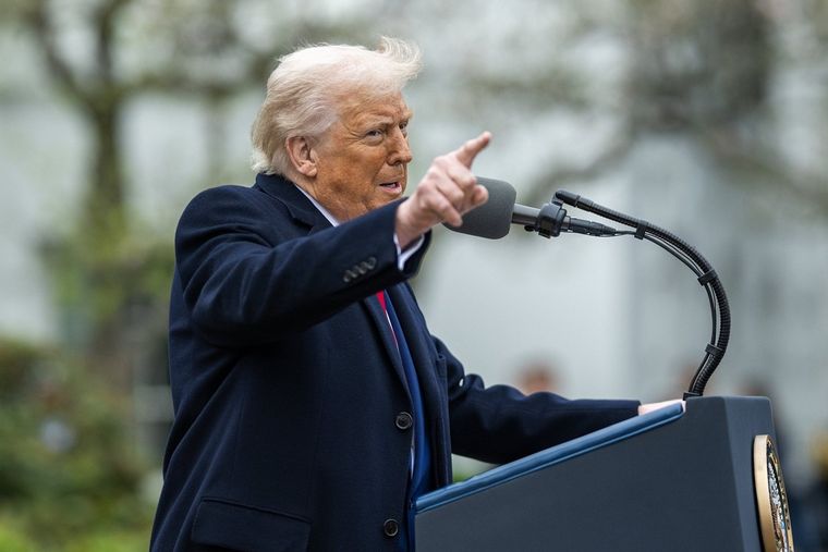 El presidente norteamericano protagonizó un nuevo cruce Foto: Archivo