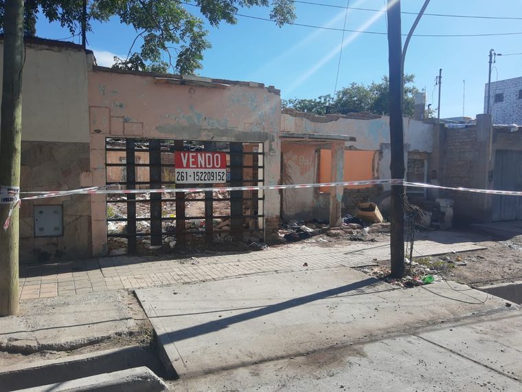 La vivienda donde ocurrió el incendio
