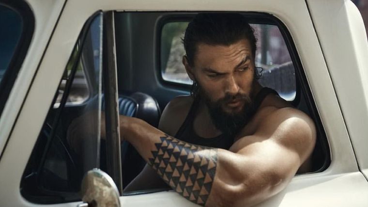 Jason Momoa fue víctima en el accidente. Foto: Pinterest.