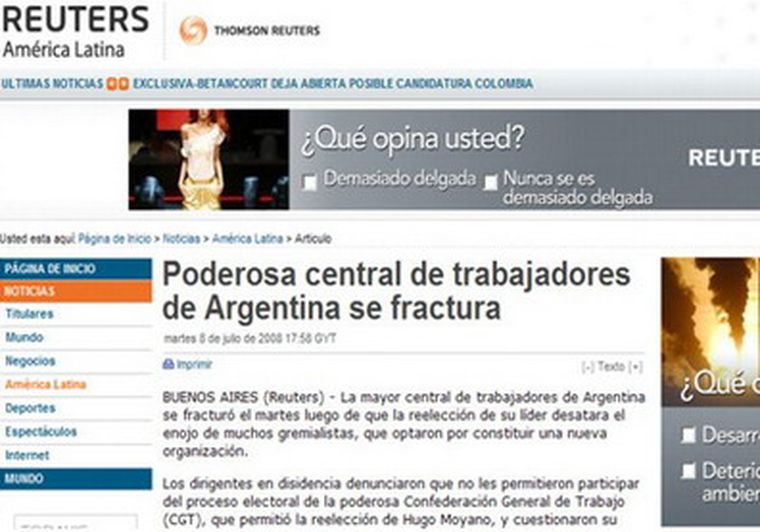 El fenómeno de la central única que regía en la Argentina era un hecho excepcional para otras latitudes del Globo. Foto: Agencias