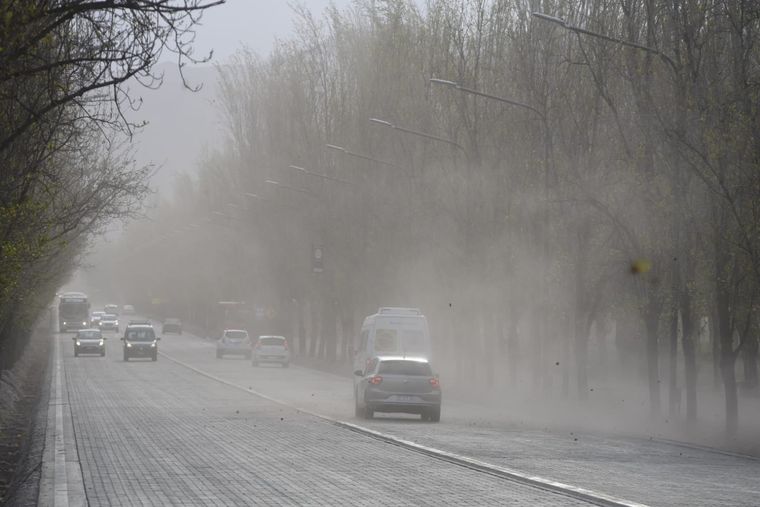 El Parque San Martín en la tarde de este miércoles Foto: Maximiliano Ríos/MDZ