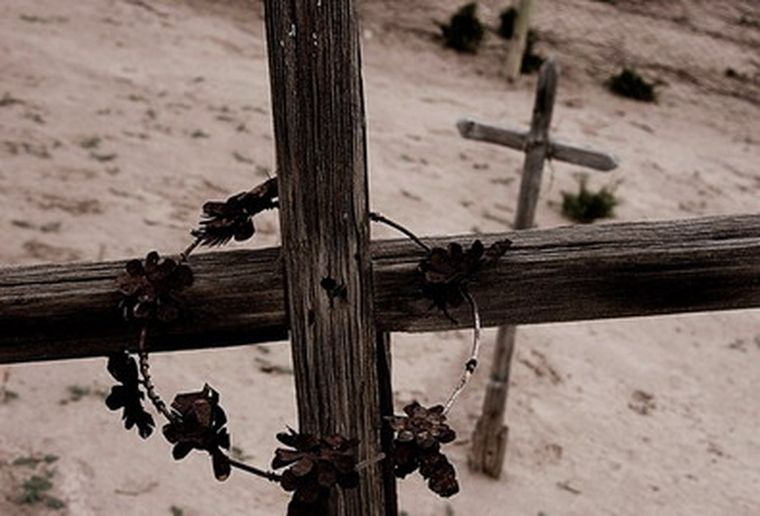 Un pueblo posado sobre el secano, Asunción. Foto: Damián Verzini / Web.