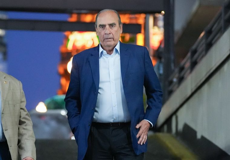 Guillermo Francos, reunido con el PJ Foto: Noticias Argentinas