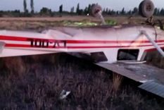 Una avioneta cayó en San Rafael y los ocupantes salieron ilesos Foto: laventanasanrafael