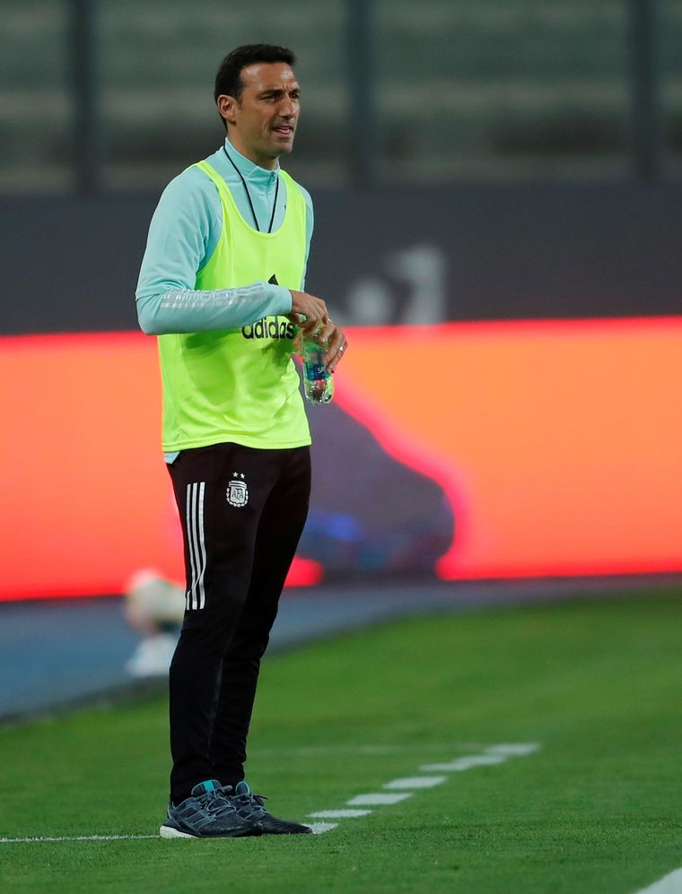 Lionel Scaloni, DT de Argentina. Foto: EFE