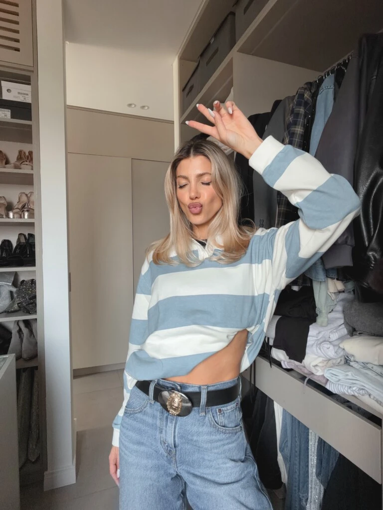 Mirá el look de Cande Ruggeri.