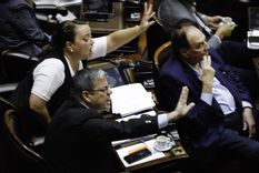 El bloque de Unión por la Patria sufrió una dura derrota en la jornada parlamentaria de hoy. Foto: NA