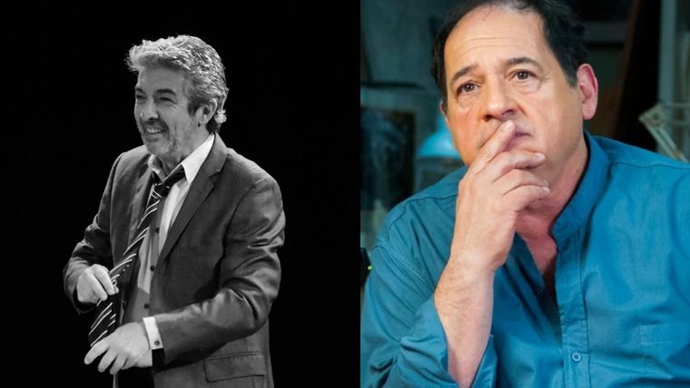 Ángel de Brito contó que los artistas estarían enfrentados hace años . Foto: Instagram @ricardodarinok / @juliochavezactor