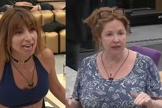 Picante momento en la casa.