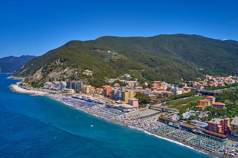Deiva Marina es uno de los pueblos más bonitos de Italia Foto: shutterstock