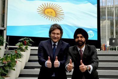 MDZol | Javier Milei recibirá en Casa Rosada a Ajay Banga, titular del Banco Mundial Foto: Presidencia