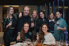 Ana Saldaña, Fede Croce, Julieta Aguerregaray, Marcela Terranova, Paula Crombas, Cinthia Consoli, Mariela Moreno y Sofia Ruiz Cavanagh. Foto: Gentileza