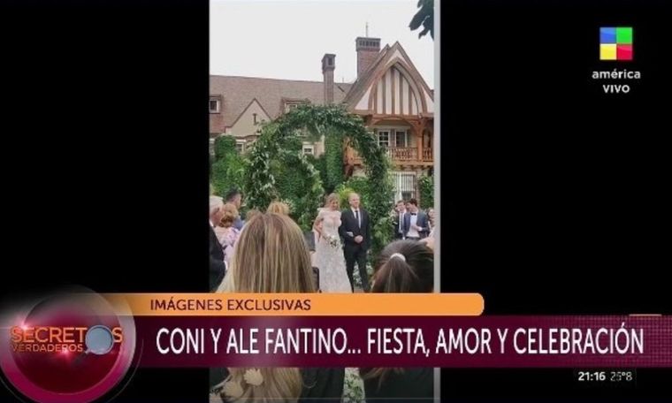 Hubo picos de rating para Secretos Verdaderos este sábado Tuvo mucha repercusión la cobertura de los casamientos de Alejandro Fantino y María Belén Ludueña