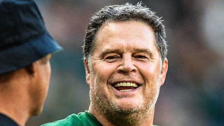 Rassie Erasmus, DT de Sudáfrica. Foto: Instagram @bokrugby