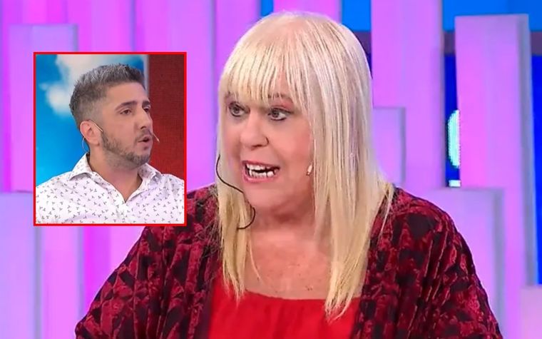 Tenso cruce Laura Ubfal y Jey Mammon se cruzaron al aire en Intrusos. Foto: Captura TV