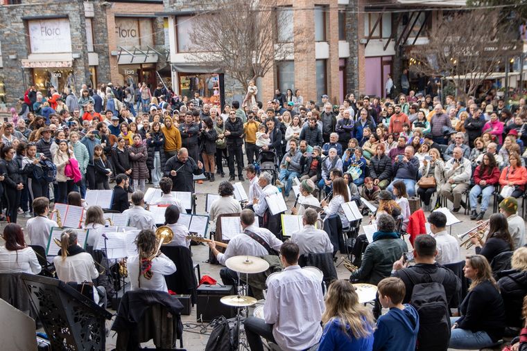 Villa General Belgrano tuvo un 88% de ocupación en el desarrollo del evento denominado “JuniFest” con siete jornadas con orquestas en vivo, teatro y coros. Foto: Secretaría de Turismo de Villa General Belgrano