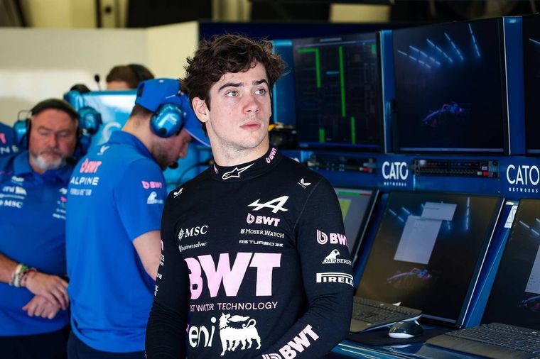 Franco Colapinto se expresó tras los problemas mecánicos que afectaron su Alpine durante los test de pretemporada en Baréin.