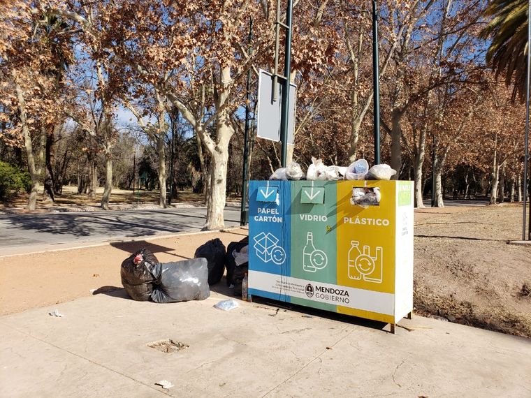 Los días lunes se realiza la recolección de los puntos verdes