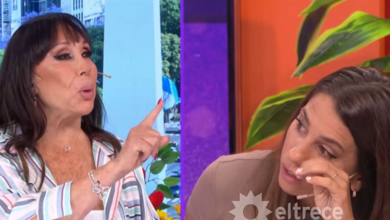 Moria Casán le hizo una observación a la bailarina. Moria Casán le hizo una observación a la bailarina.