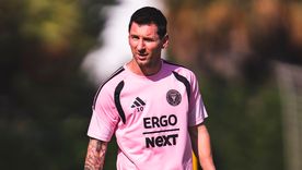 Lionel Messi arranca en el banco en el duelo entre Inter Miami y León por la Leagues Cup.