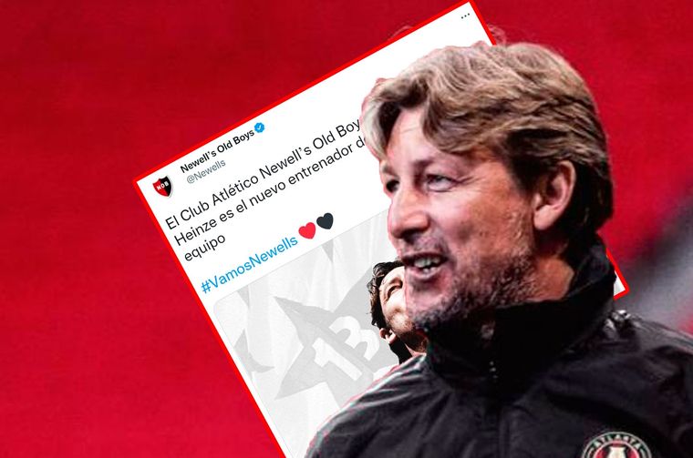 Heinze vuelve a Newells: así fue el anuncio oficial de la Lepra.