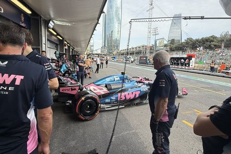 Franco Colapinto finalizó P20 en la segunda práctica del Gran Premio de Azerbaiyán. Foto: @Alpine Franco Colapinto finalizó P20 en la segunda práctica del Gran Premio de Azerbaiyán. Foto: @Alpine
