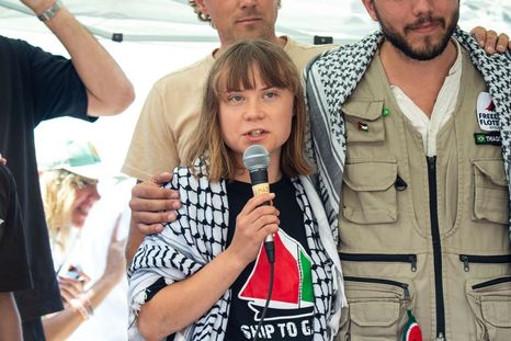 Greta Thunberg no piensa quedarse de brazos cruzados. Greta Thunberg no piensa quedarse de brazos cruzados.