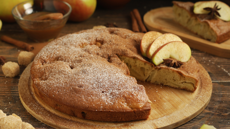 Disfrutá en familia esta receta de tota de manzana Disfrutá en familia esta receta de tota de manzana