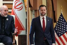 El presidente del Parlamento iraní, Mohammad Bagher Ghalibaf, se reunió en Islamabad con el vicepresidente de EE.UU., JD Vance.