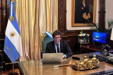 Impredecible. Javier Milei, difícil de entender para distintos sectores de poder. Foto: Noticias Argentinas