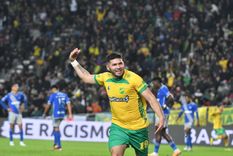Con gol de Barbona, el Halcón se mete a la siguiente fase de la Sudamericana Foto: Télam Con gol de Barbona, el Halcón se mete a la siguiente fase de la Sudamericana Foto: Télam