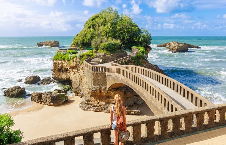 Biarritz: la playa francesa que enamora.&nbsp;