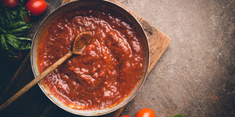 Salsa de tomate Foto: Shutterstock