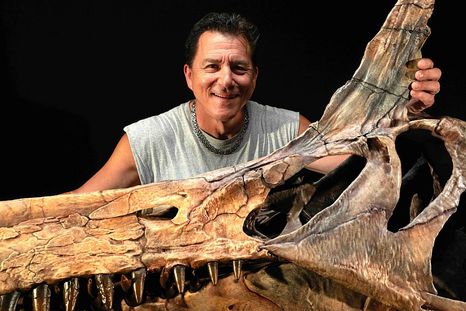 Así es el dinosaurio.