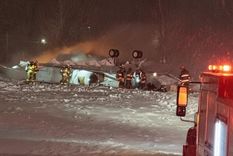 se estrello un avion privado con ocho personas a bordo en el noreste de estados unidos