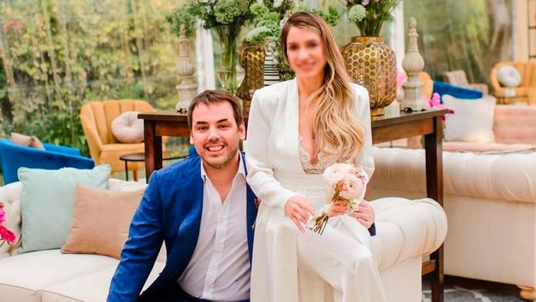 Ivo Rojnica y su esposa Foto: NA