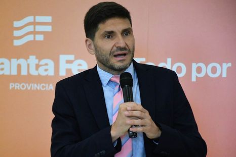 Maximiliano Pullaro, gobernador de Santa Fe Foto: archivo Maximiliano Pullaro, gobernador de Santa Fe Foto: archivo