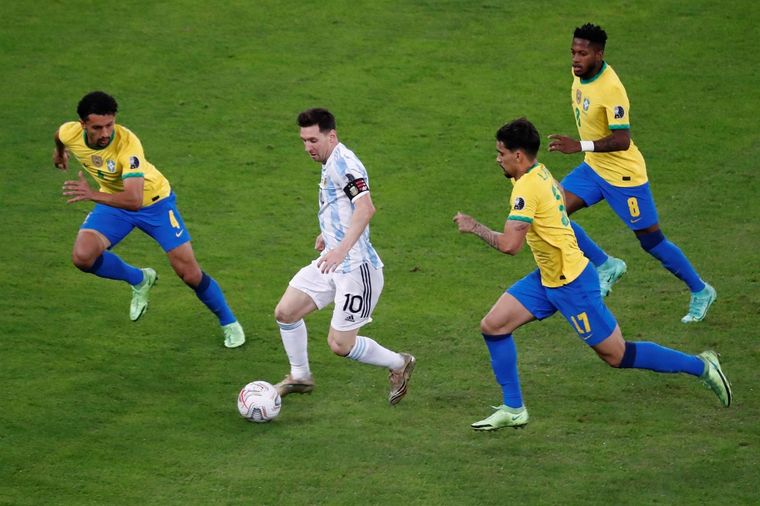 Brasil y Argentina jugarán sin público. Foto: Copa América