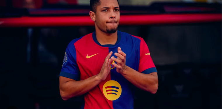 Vitor Roque volverá a Brasil tras un insatisfactorio paso por el Barça. Foto: FC Barcelona