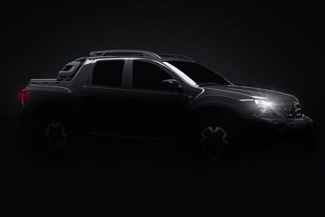 Renault publicó las primeras fotos oficiales de la Oroch 2022