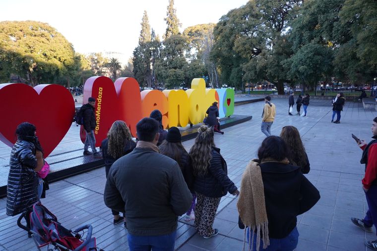 Miles de turistas visitaron Mendoza durante las vacaciones de invierno Foto: Maximiliano Ríos/MDZ